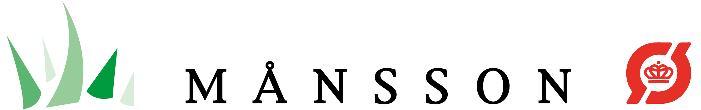 Grønt logo med tekst og Ø-mærke