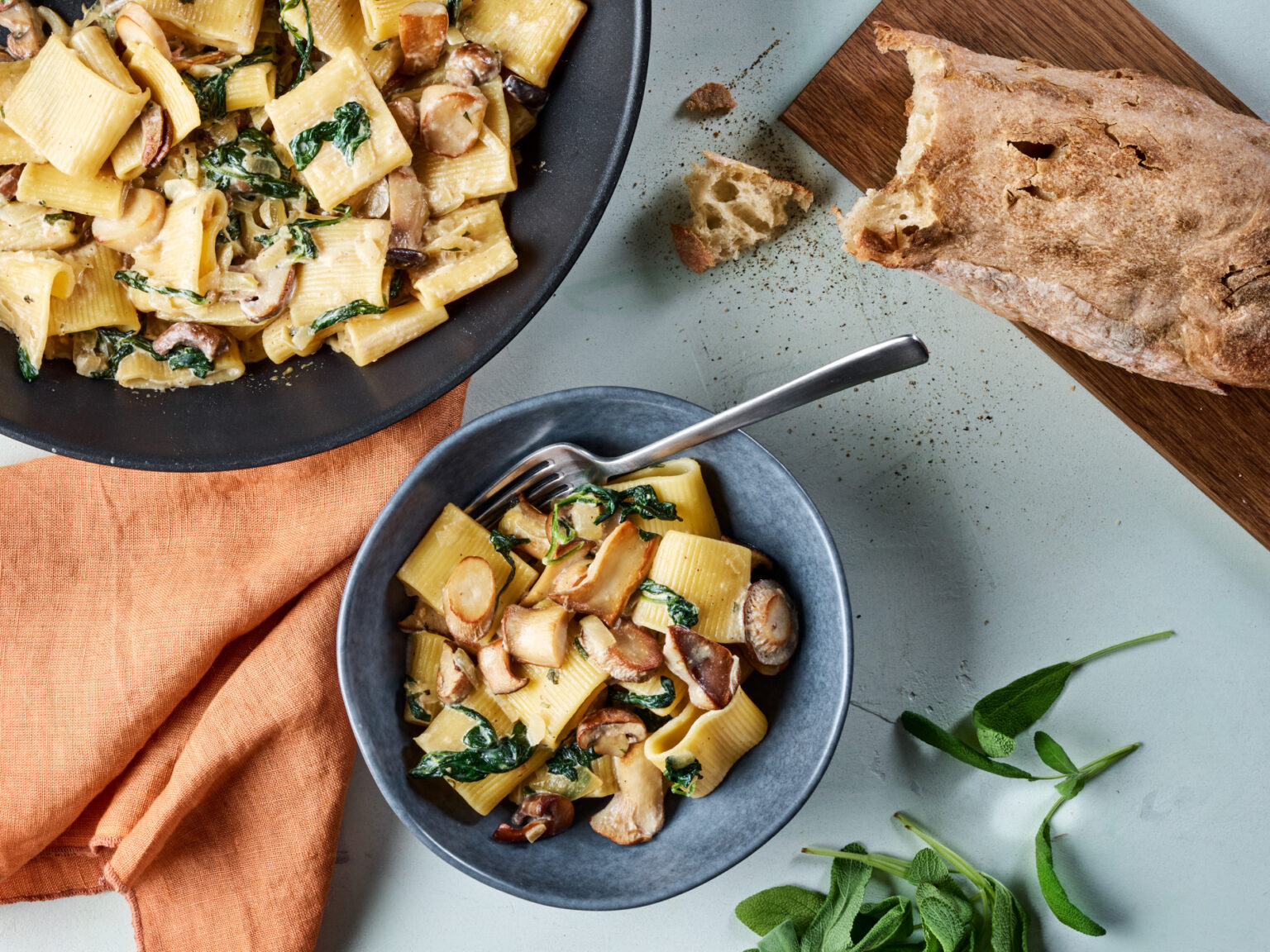 Pasta Med Masser Af Svampe Vores Jord — Din Køkkenhave 