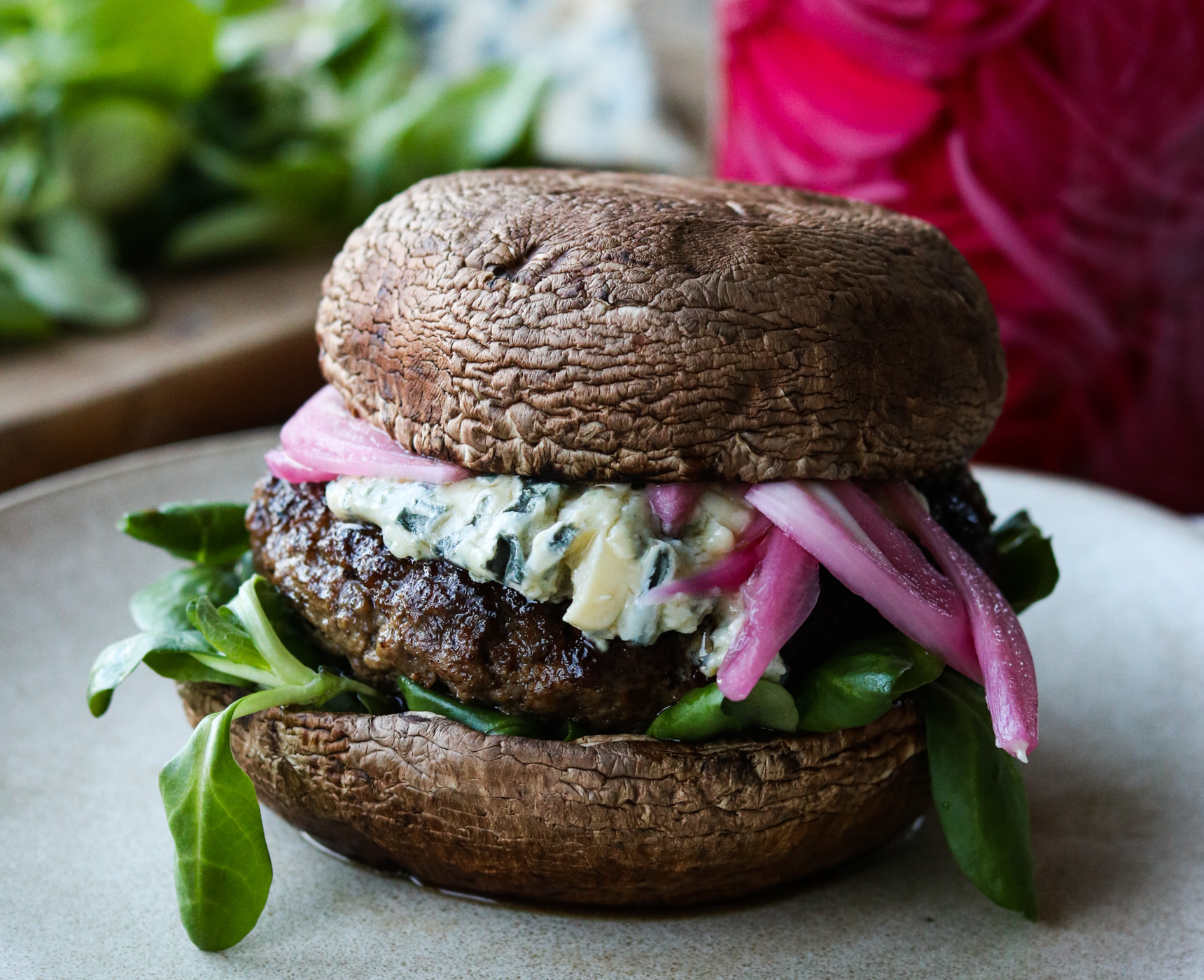 Portobello Burger Vores Jord Din K kkenhave Portobello Burger Vores Jord Din K kkenhave