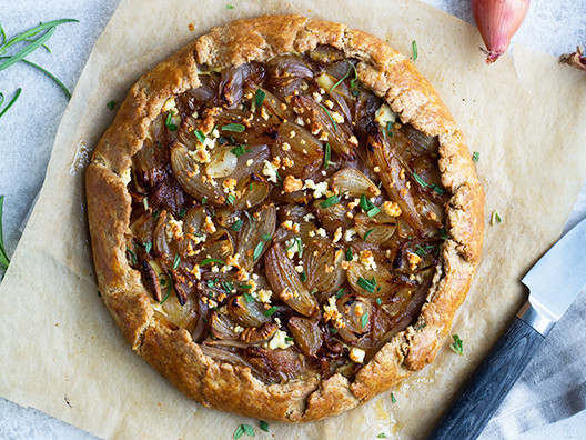 galette med løg